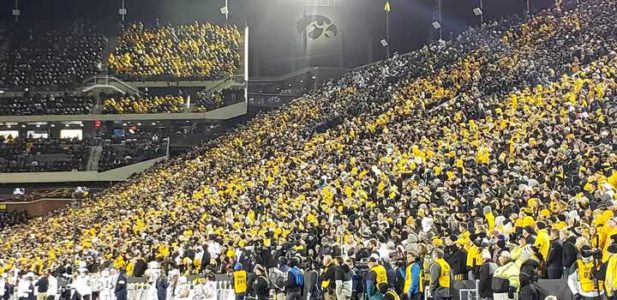 Kinnick Stadium After Dark Iowa Hawkeyes Night Games 0995